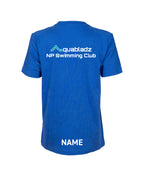 Aquabladz Jr Panel T-Shirt - Royal