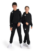 Arena Team Junior Hooded Panel Sweatshirt - Black