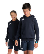 Arena Team Junior Hooded Panel Sweatshirt - Navy
