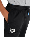 Arena Team Junior Solid Knit Poly Track Pants - Black
