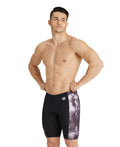 Arena Men's Allover Jammers - Black-Black Multi