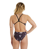 Arena Women's Allover Challenge Back Swimsuit - Black