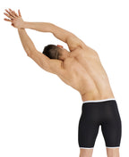 Arena Performance Men's Icons Solid Swim Jammer -  Black-white