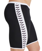 Arena Performance Men's Icons Solid Swim Jammer -  Black-white