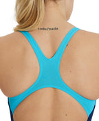 Arena Women's Placement Swim Pro Back Swimsuit - Navy-Martinica