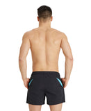 Arena Men's Logo Beach Shorts - Black-Martinica