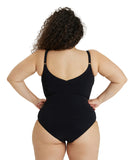 Arena Bodylift Women's Jewel B-Cup Plus Swimsuit - Black-White