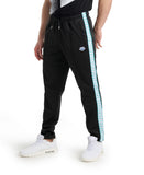 Arena Diamonds Relax Pants - Black-White-Blue Diamond