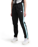 Arena Diamonds Relax Pants - Black-White-Blue Diamond