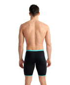 Arena Team Men's Jammer Icon - Black-Blue Diamond