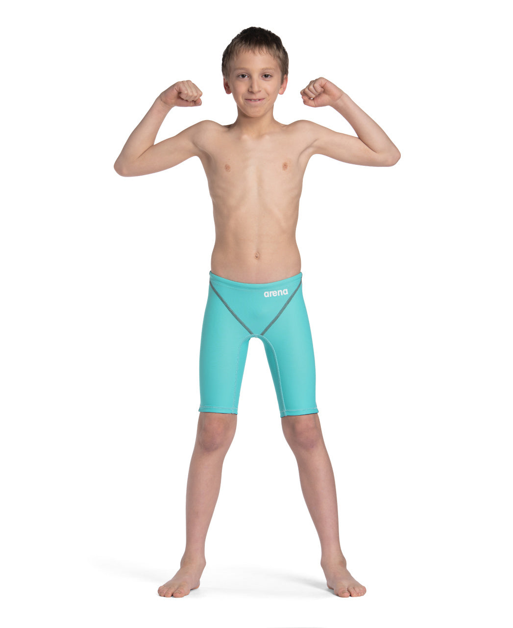 Arena Boy's Racing Jammer Powerskin ST Next - Aquamarine