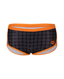 Men's Arena 50th Swim Low Waist Short - Black Multi-Nespola