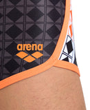 Men's Arena 50th Swim Low Waist Short - Black Multi-Nespola