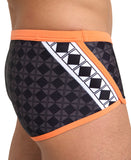 Men's Arena 50th Swim Low Waist Short - Black Multi-Nespola