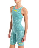 Women's Powerskin Carbon Air2 Open Back LTD ED - Water Maze