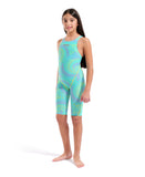 Arena Girl's Racing Suit Powerskin ST Next OB LE Fireflow-Seaglass