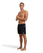 Men's arena Pro_File Beach Boxer - Black-white