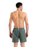 Arena Men's Fundamentals R Boxer Beach Shorts - Sage-Red