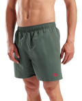 Arena Men's Fundamentals R Boxer Beach Shorts - Sage-Red