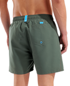 Arena Men's Fundamentals R Boxer Beach Shorts - Sage-Red