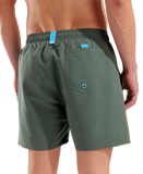Arena Men's Fundamentals R Boxer Beach Shorts - Sage-Red