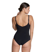 Arena Bodylift Women's Laura B-Cup Swimsuit - Black-Sliver