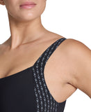 Arena Bodylift Women's Laura B-Cup Swimsuit - Black-Sliver