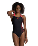 Arena Feel Women's Dreamy Swim Pro Back Swimsuit - Black/Red