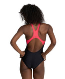 Arena Feel Women's Dreamy Swim Pro Back Swimsuit - Black/Red