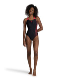 Arena Feel Women's Dreamy Swim Pro Back Swimsuit - Black/Red