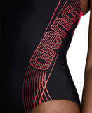 Arena Feel Women's Dreamy Swim Pro Back Swimsuit - Black/Red