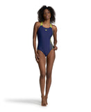 Arena Feel Women's Dreamy Swim Pro Back Swimsuit - Navy/Green