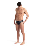 Arena Performance Men's Halftone Swim Briefs - Black