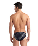 Arena Performance Men's Halftone Swim Briefs - Black