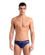 Arena Performance Men's Halftone Swim Briefs - Navy