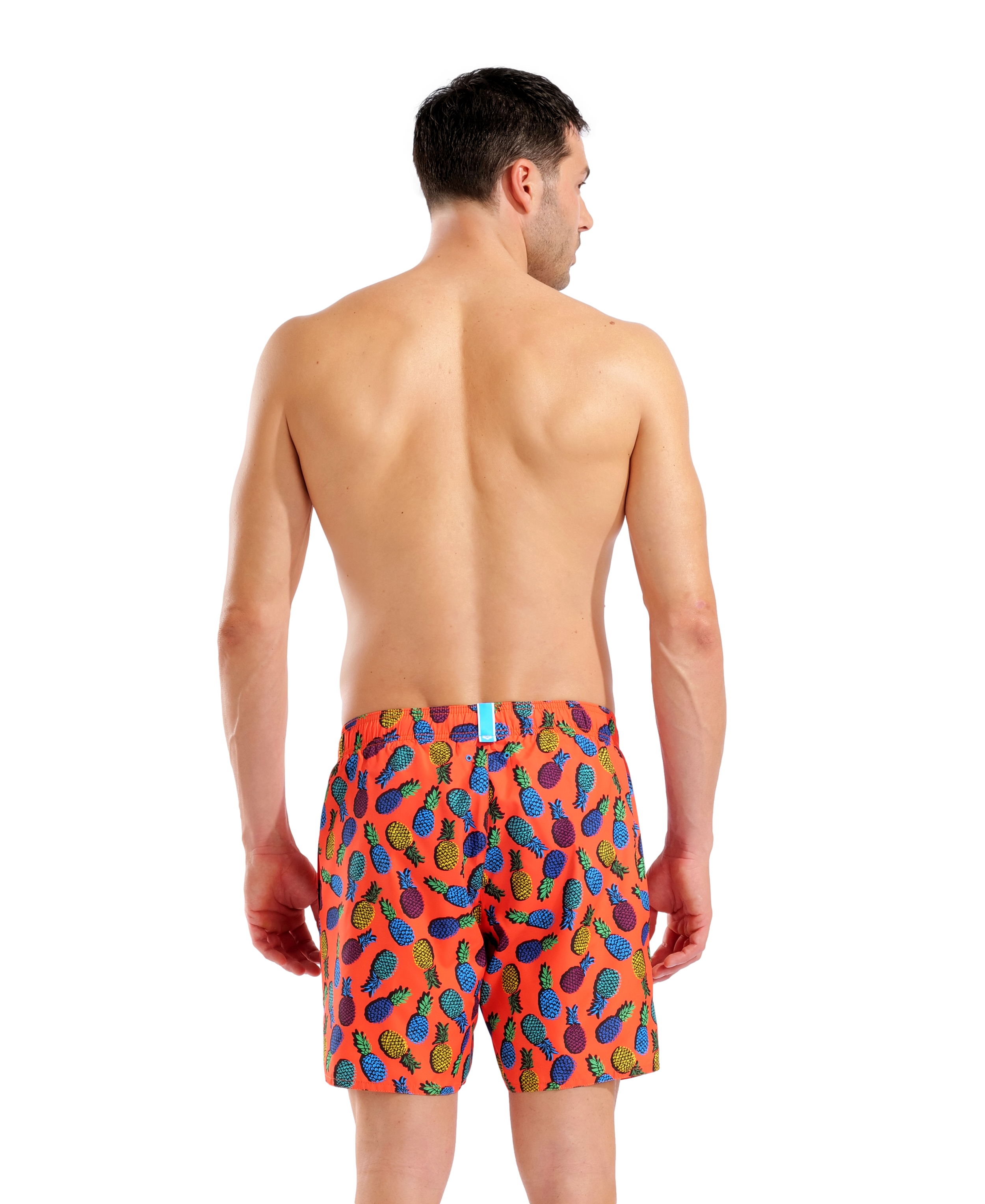 Arena Men's Water Prints Boxer Beach Shorts - Pinapples