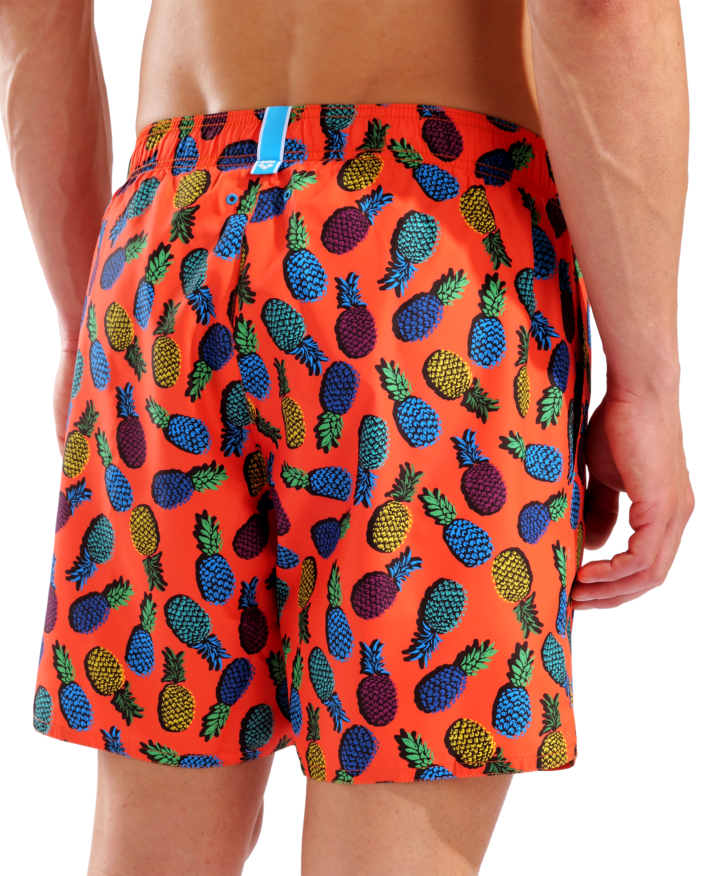 Arena Men's Water Prints Boxer Beach Shorts - Pinapples