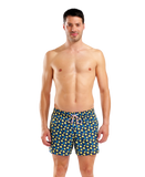 Arena Men's Water Prints Beach Shorts - Navy