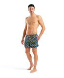 Arena Men's Water Prints Beach Shorts - Navy