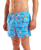 Arena Men's Water Prints Beach Shorts - AO Swimming Pool