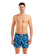 Arena Men's Water Prints Beach Shorts - Leaf