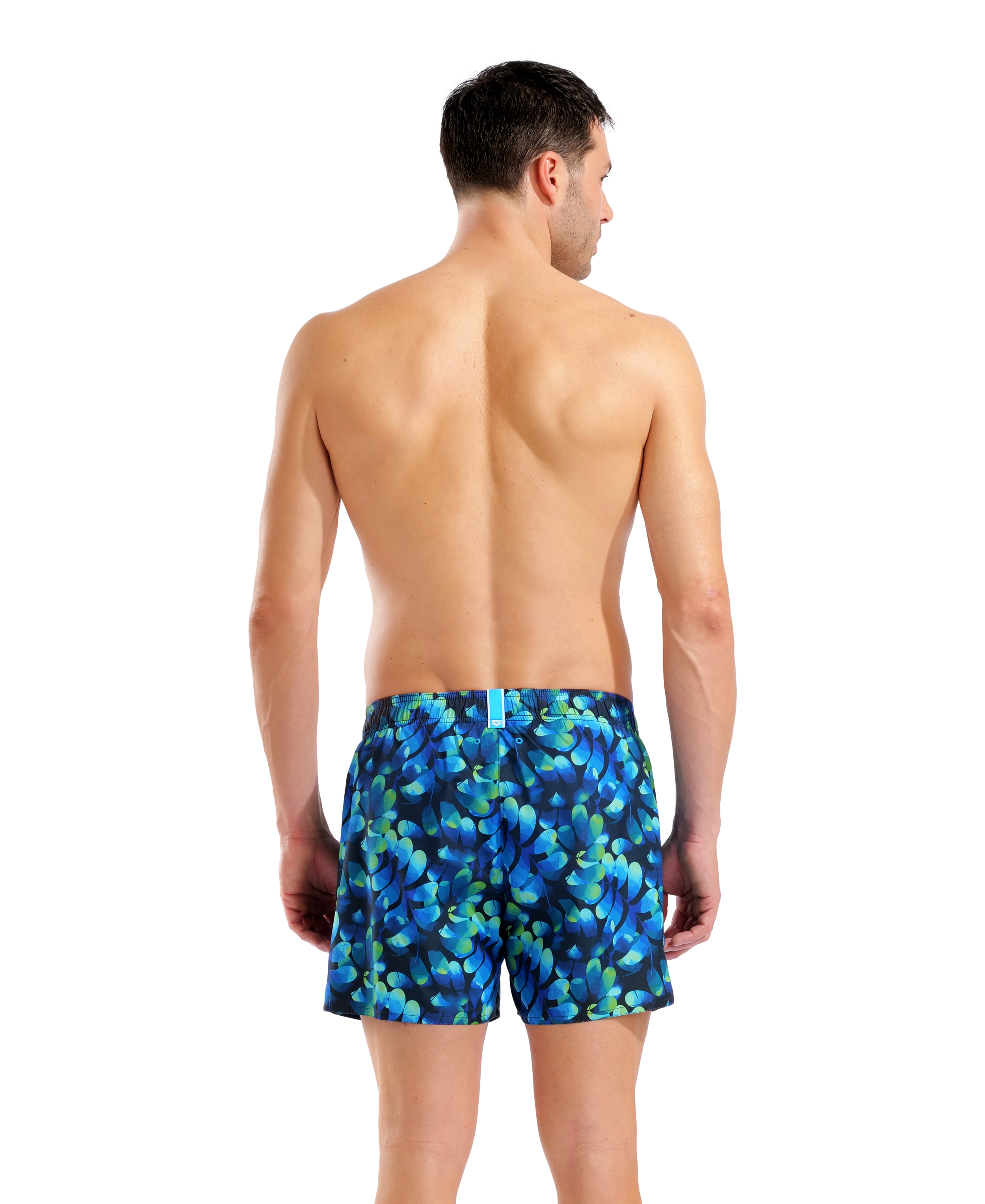 Arena Men's Water Prints Beach Shorts - Leaf