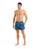 Arena Men's Water Prints Beach Shorts - Leaf