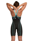 Women's Powerskin Primo Closed Back Black-Teal
