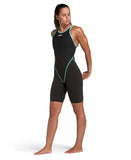 Women's Powerskin Primo Closed Back Black-Teal