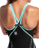 Women's Powerskin Primo Closed Back Black-Teal