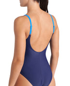 Arena Feel Women's Smile U Back Bra Swimsuit - Navy-Blue China