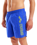 Arena Men's Logotype Boxer Beach Shorts - Neon Blue