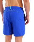 Arena Men's Logotype Boxer Beach Shorts - Neon Blue