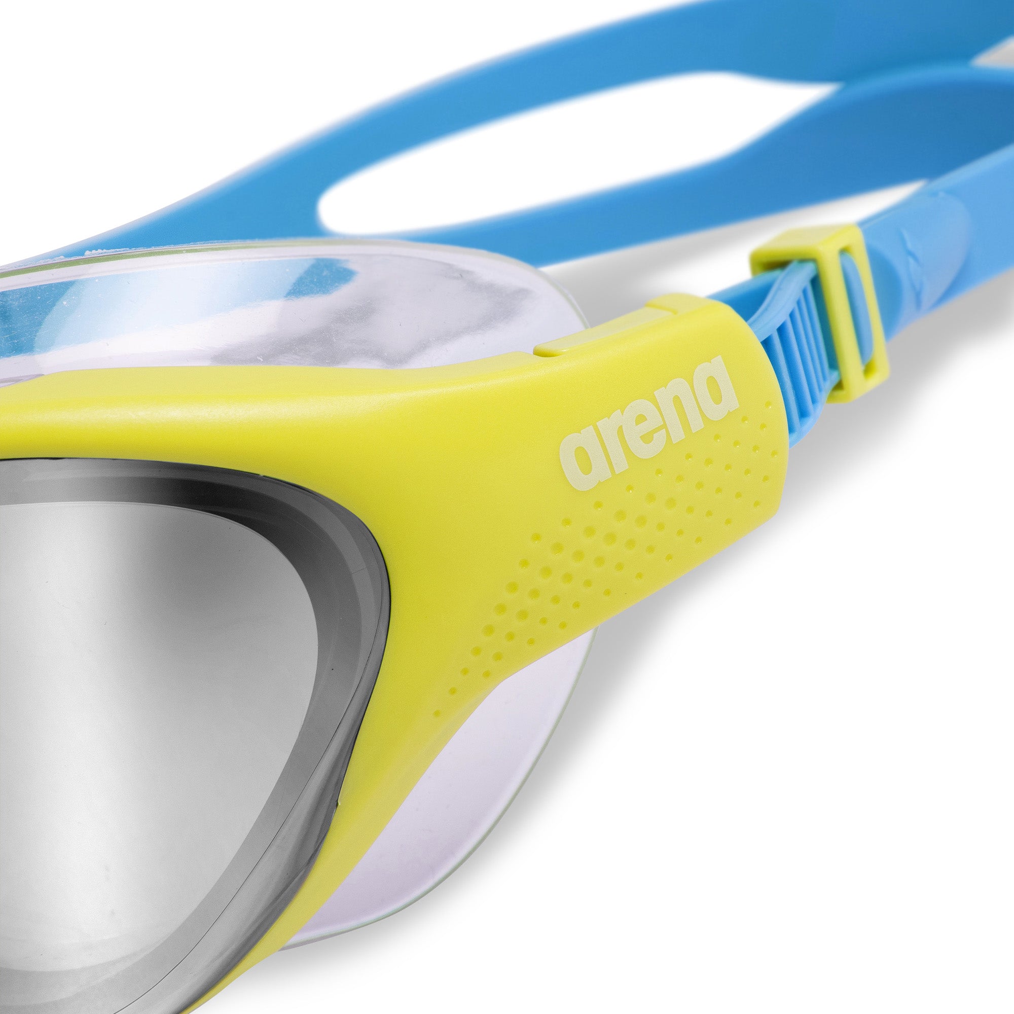 arena The One Mirror Junior Swim Mask Silver-Soft Green-Bllue Cosmo